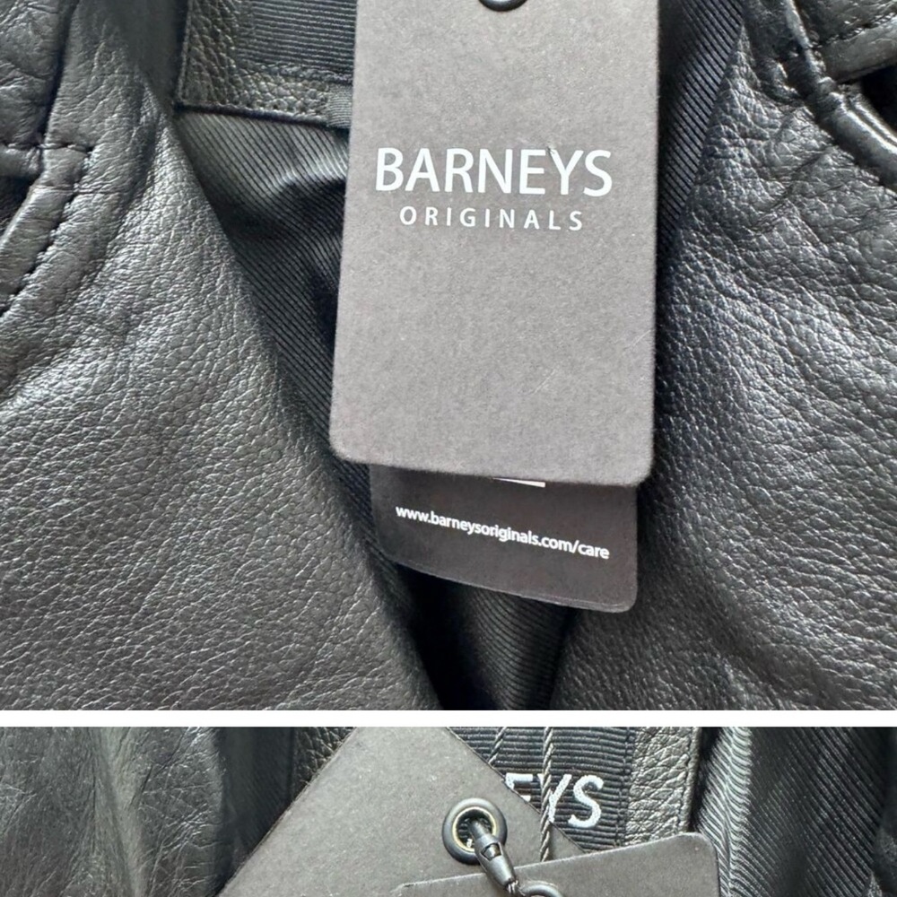 Black Leather Jacket - Women's